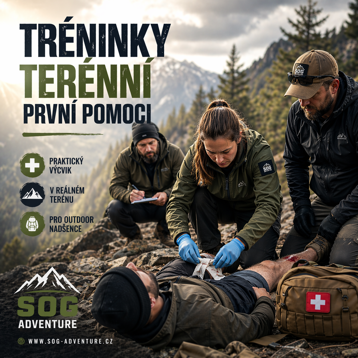 Tréninky terénní první pomoci